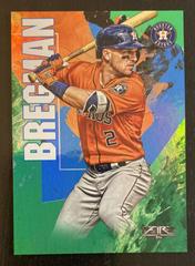 Alex Bregman [Green] Baseball Cards 2019 Topps Fire Prices