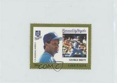 George Brett Baseball Cards 1988 Grenada Baseball Stamps Prices