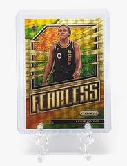 Jackie Young [Gold Vinyl] #13 Basketball Cards 2023 Panini Prizm WNBA Fearless Prices