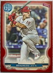 J T Realmuto [Red] Baseball Cards 2020 Topps Gypsy Queen Prices