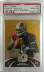 Robert Griffin III Football Cards 2012 Topps Holiday Mega Football Prices