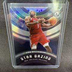 Zion Williamson [Holo] #5 Basketball Cards 2022 Panini Donruss Optic Star Gazing Prices