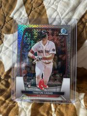 Triston Casas [Mega Box Mojo Yellow] #2 Baseball Cards 2023 Bowman Prices