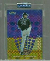Randy Johnson [Gold Xfractor] #13 Baseball Cards 2004 Finest Prices