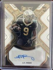 A.T. Perry #RS-ATP Football Cards 2023 Panini Select Draft Picks Rookie Signatures Prices