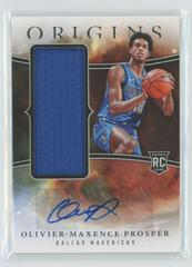 Olivier-Maxence Prosper #12 Basketball Cards 2023 Panini Origins Rookie Jersey Autograph Prices