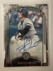 Bucky Dent Baseball Cards 2022 Topps Museum Collection Archival Autographs Prices