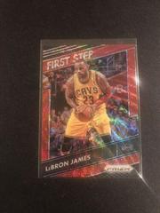 LeBron James [Ruby Wave Prizm] Basketball Cards 2016 Panini Prizm First Step Prices