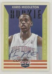 Khris Middleton Autograph Basketball Cards 2012 Panini Past & Present Prices
