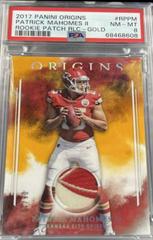 Patrick Mahomes II [Patch Autograph Gold] #104 Football Cards 2017 Panini Origins Prices