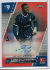 Armel Bella Kotchap [Red] Soccer Cards 2021 Topps Chrome Bundesliga Autographs Prices