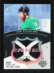 Joe Pavelski #SCN-JP Hockey Cards 2021 SP Game Used 2020 NHL Stanley Cup Finals Net Cord Relics Prices