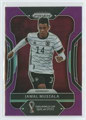 Jamal Musiala [Purple] Soccer Cards 2022 Panini Prizm World Cup Prices