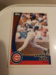 Sammy Sosa Baseball Cards 2002 Topps Post Cereal Prices
