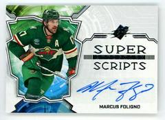 Marcus Foligno #SS-MF Hockey Cards 2022 SPx Superscripts Autographs Prices