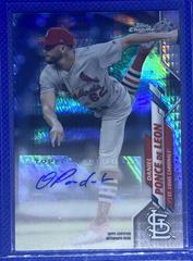 Daniel Ponce de Leon [Xfractor] Baseball Cards 2020 Topps Chrome Update Autographs Prices