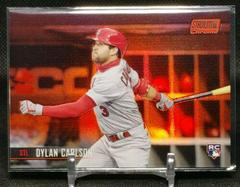 Dylan Carlson [Red] #50 Baseball Cards 2021 Stadium Club Chrome Prices