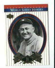 Ty Cobb #70 Baseball Cards 2002 Upper Deck World Series Heroes Prices