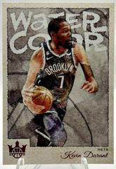 Kevin Durant [Ruby] #15 Basketball Cards 2022 Panini Court Kings Water Color Prices