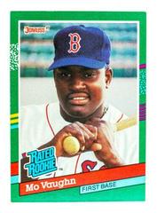 Mo Vaughn #430 Baseball Cards 1991 Donruss Prices