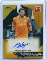 Stefan Ortega Moreno [Gold Refractor] #BCA-SM Soccer Cards 2020 Topps Finest Bundesliga Autographs Prices