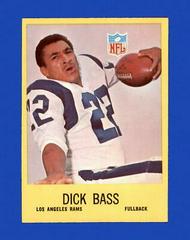 Dick Bass #86 Football Cards 1967 Philadelphia Prices