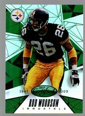 Rod Woodson [Mirror Green] #115 Football Cards 2015 Panini Certified Prices