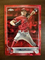Packy Naughton [Red] #540 Baseball Cards 2022 Topps Chrome Sapphire Prices