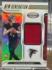 Desmond Ridder #NGJ-DR Football Cards 2022 Panini Certified New Generation Jerseys Mirror Prices