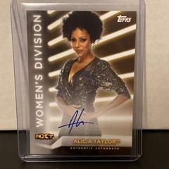 Alicia Taylor Wrestling Cards 2021 Topps WWE Women's Division Autographs Prices