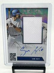 Sam Huff #PMS-SH Baseball Cards 2022 Panini Capstone Peak Material Signatures Prices