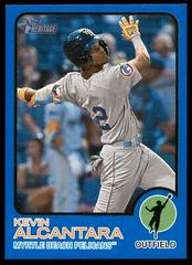 Kevin Alcantara [Blue] #7 Baseball Cards 2022 Topps Heritage Minor League Prices