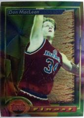 Don MacLean #10 Basketball Cards 1993 Finest Prices