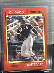 Luis Robert [Red] Baseball Cards 2020 Topps Archives Prices