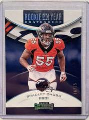 Bradley Chubb [Silver] Football Cards 2018 Panini Contenders Rookie of the Year Prices