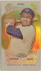 Larry Doby [Mini] #87 Baseball Cards 2021 Topps Allen & Ginter Chrome Prices