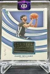 Ziaire Williams [Patch Autograph Tag] Basketball Cards 2021 Panini Immaculate Collection Prices