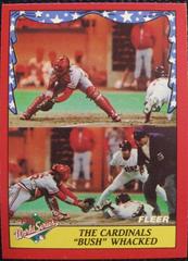 Bush Whacked #2 Baseball Cards 1988 Fleer World Series Prices