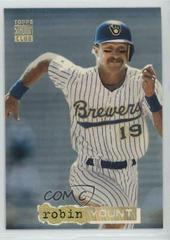 Robin Yount [Golden Rainbow] #1 Baseball Cards 1994 Stadium Club Prices