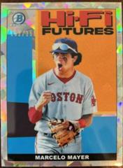 Marcelo Mayer [Atomic Refractor] #HIFI-1 Baseball Cards 2022 Bowman Hi Fi Futures Prices