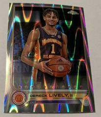 Dereck Lively II [RayWave] #2 Basketball Cards 2022 Topps Chrome McDonald's All-American Prices