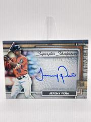 Jeremy Pena #SS-JP Baseball Cards 2023 Topps Museum Collection Superstar Showpieces Autographs Prices