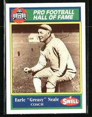 Earle 'Greasy' Neale #55 Football Cards 1990 Swell Greats Prices