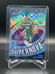 Giannis Antetokounmpo [Cosmic] #3 Basketball Cards 2023 Panini Revolution Supernova Prices