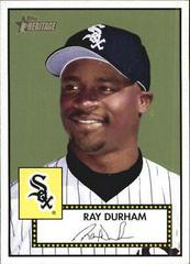 Ray Durham #245 Baseball Cards 2001 Topps Heritage Prices