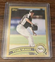 Tyler Skaggs [Gold] #248 Baseball Cards 2011 Topps Pro Debut Prices