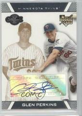 Glen Perkins [Autograph Red] Baseball Cards 2007 Topps CO Signers Prices