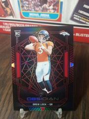 Drew Lock [Electric Etch Red] #104 Football Cards 2019 Panini Obsidian Prices
