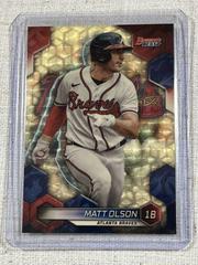 Matt Olson [Superfractor] #11 Baseball Cards 2023 Bowman's Best Prices