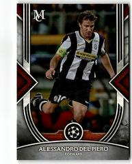 Alessandro Del Piero Soccer Cards 2022 Topps Museum Collection UEFA Champions League Prices